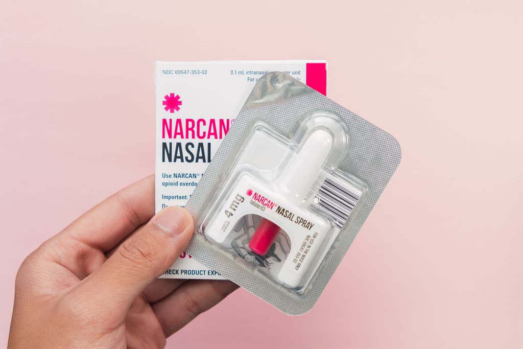 Naloxona Narcan spray nasal